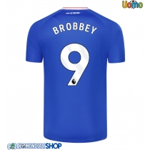 Maglie da calcio Sunderland Brian Brobbey #9 Seconda Maglia 2025-26 Manica Corta